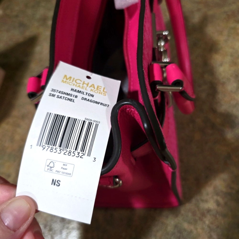 Michael Kors Pink Satchel Bag